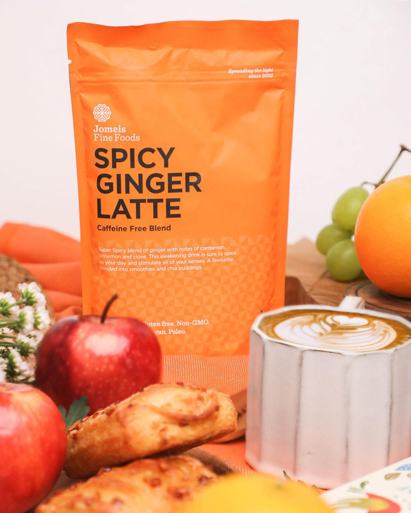 Good Mood Food NZ Jomeis Nutritional Lattes Spicy Ginger Latte